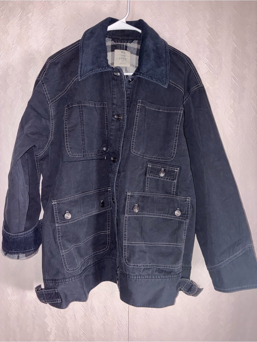 Free People We the Free Sweet Talk Barn Coat - Picture 6 of 13
